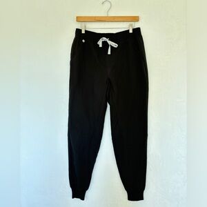 Figs Technical Collection Black Scrubs Joggers casual medical nurse Size Medium